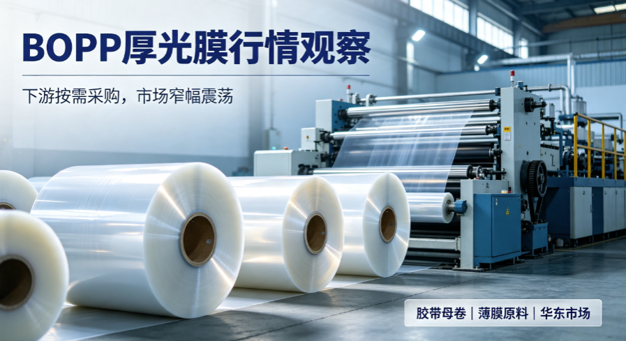 BOPP 厚光膜市场观望情绪加重，下游按需采购为主